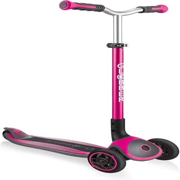 GLOBBER MASTER PRIME SCOOTER - DEEP PINK/BLACK
