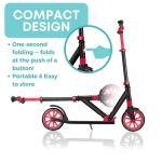 GLOBBER ONE NL 500-205 SCOOTERS - RED/BLACK - 684-102-2