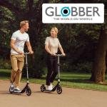 GLOBBER ONE NL 500-205 SCOOTERS - BLACK/GREY - 684-120-2