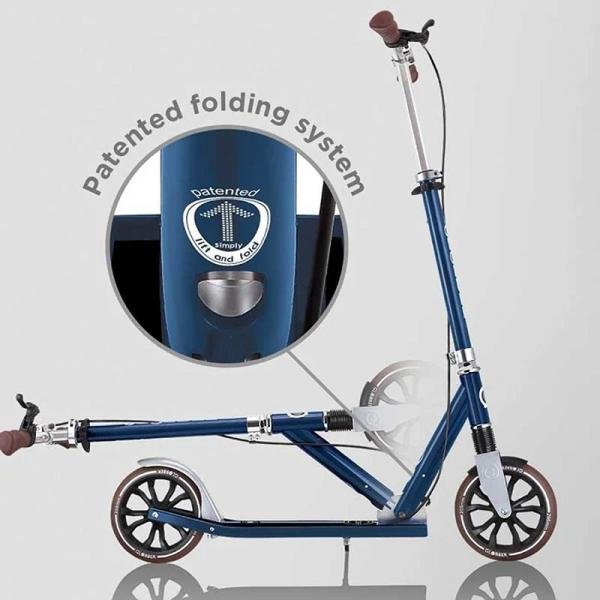 GLOBBER NL500-205 DELUXE SCOOTERS - High Gloss Blue - 685-100