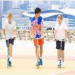 GLOBBER FLOW ELEMENT LIGHTS SCOOTER - CORAL PINK