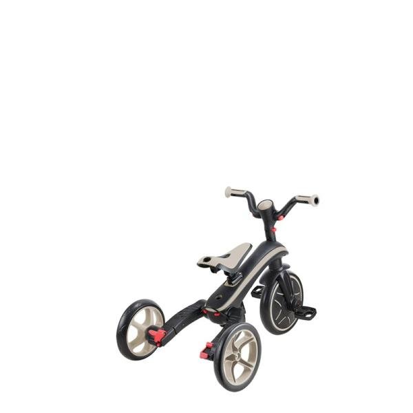 GLOBBER FOLDABLE EXPLORER TRIKE TRICYCLE (4 in 1) - TAUPE