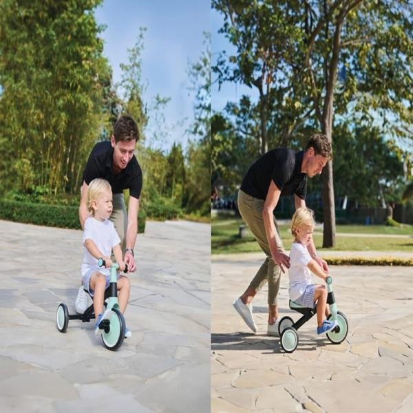 GLOBBER LEARNING TRIKE (2 IN 1) - SKY BLUE