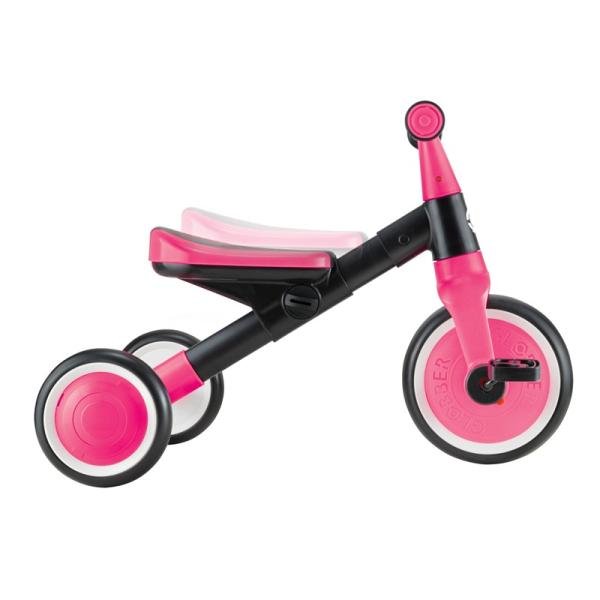 GLOBBER LEARNING TRIKE (2 IN 1) - FUSHIA PINK