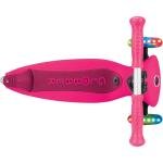 GLOBBER GO•UP ACTIVE LIGHTS SCOOTER - DARK PINK