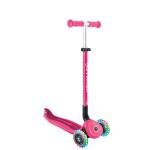 GLOBBER GO•UP ACTIVE LIGHTS SCOOTER - DARK PINK