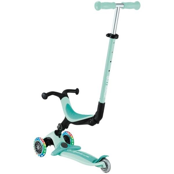 GLOBBER GO•UP ACTIVE LIGHTS SCOOTER - DARK MINT