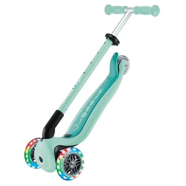 GLOBBER GO•UP ACTIVE LIGHTS SCOOTER - DARK MINT