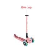 GLOBBER GO•UP ACTIVE LIGHTS SCOOTER - DEEP PASTEL PINK