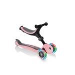 GLOBBER GO•UP ACTIVE LIGHTS SCOOTER - DEEP PASTEL PINK