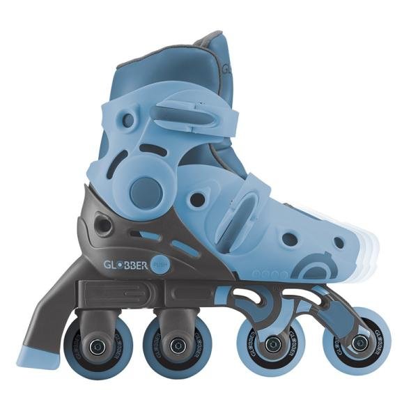 GLOBBER 2 IN 1 LEARNING SKATES (Size. 29-32) - ASH BLUE