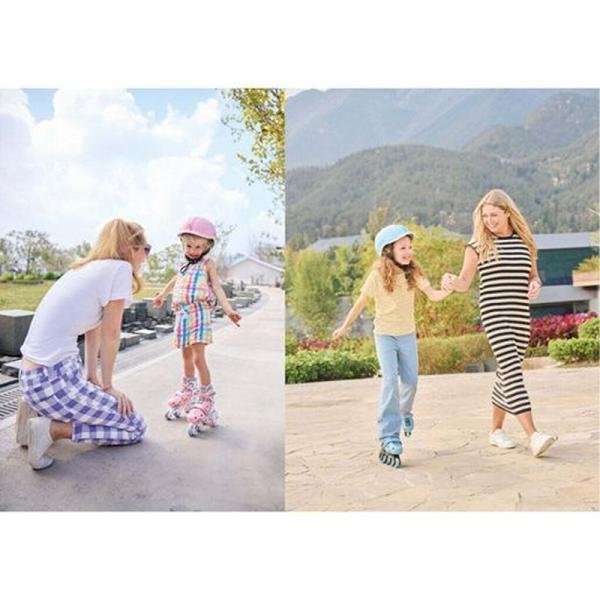 GLOBBER 2 IN 1 LEARNING SKATES (Size. 29-32) - ASH BLUE