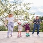 GLOBBER 2 IN 1 LEARNING SKATES (Size. 29-32) - PASTEL PINK