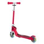 GLOBBER FLOW FOLDABLE JUNIOR LIGHTS SCOOTER - RED