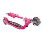 GLOBBER FLOW FOLDABLE JUNIOR LIGHTS SCOOTER - FUCHSIA