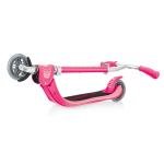 GLOBBER FLOW FOLDABLE JUNIOR LIGHTS SCOOTER - FUCHSIA