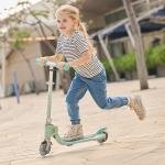 GLOBBER FLOW FOLDABLE JUNIOR LIGHTS SCOOTER - FUCHSIA