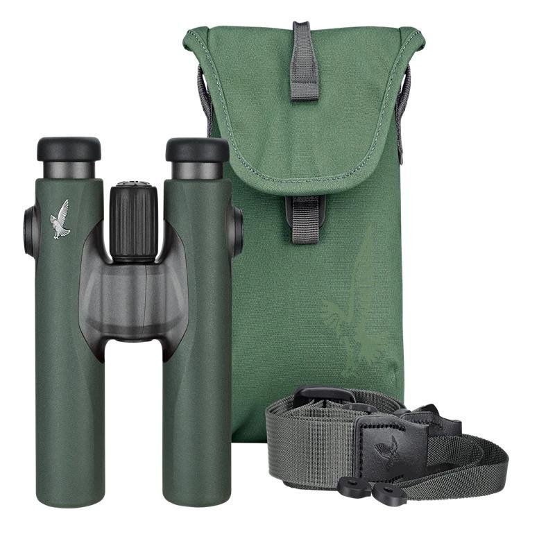 SWAROVSKI CL Companion 10x30 Binocular - Green, Large field of view: 108 m/1,000 m (324 ft/1,000 yds)