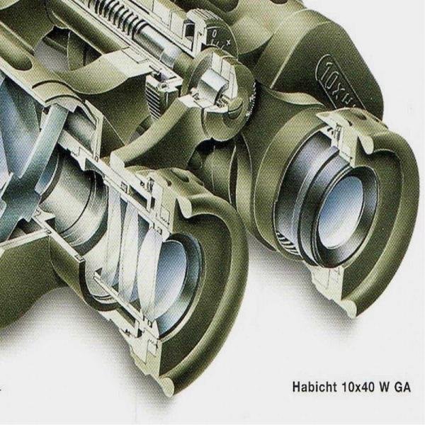 SWAROVSKI HABICHT 10X40 Binocular - Green