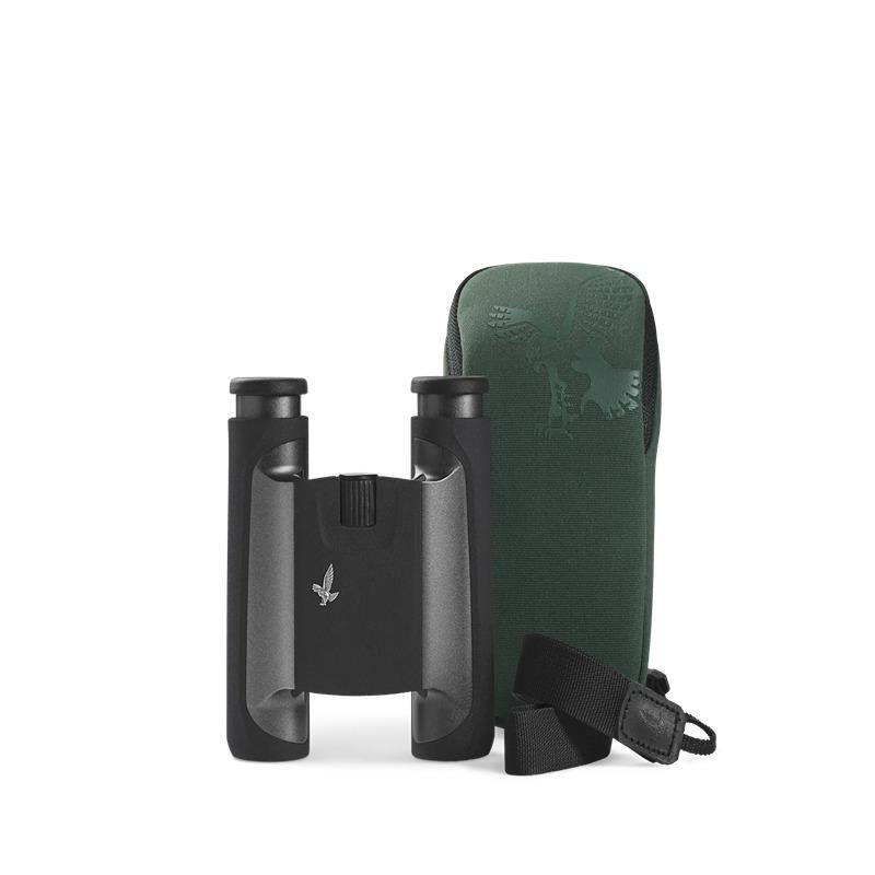 SWAROVSKI CL Pocket 10x25 Binocular - Black, Field of view: 98 m/1,000 m (294 ft/1,000 yds)