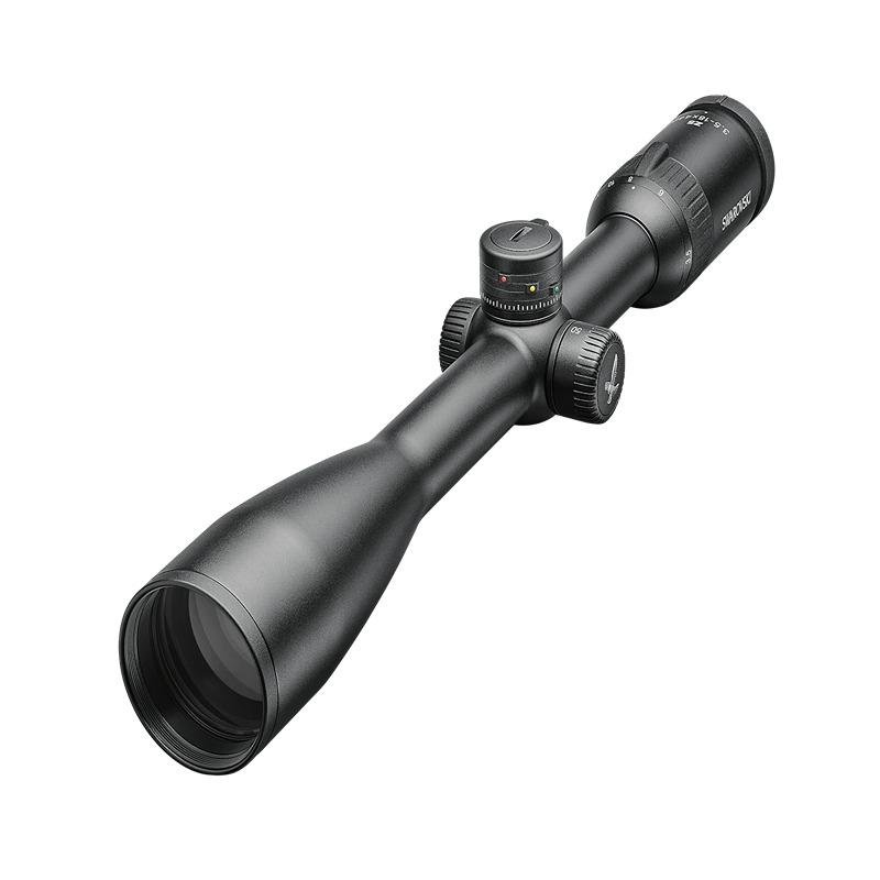 SWAROVSKI Z5 3.5-18x44 P BT Rifle Scope - Black, ring-mount, Reticle 4W, PLEX, 30-6 ft/100 yds