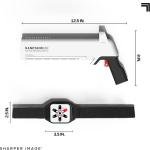 360GP LASERTAG HANDTANK BLASTER B/O - 1214006251