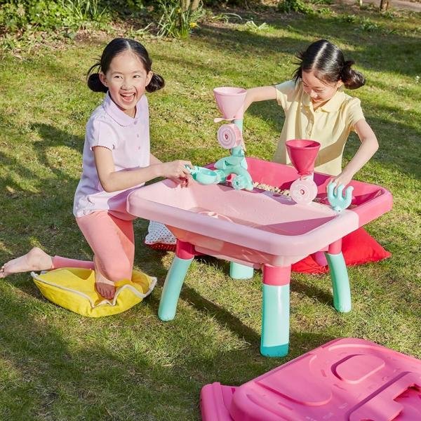 ELC OUTDOOR SAND & WATER TABLE PINK - 141657
