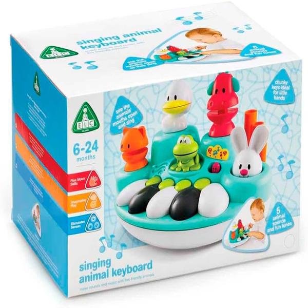 ELC DWALL SING ANIMAL KEYBOARD B/O - 147745