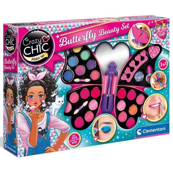 CLEMENTONI CRAZYCHIC BUTTRFLY BEAUTY SET - 15994