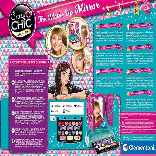 CLEMENTONI CRAZYCHIC MIRROR MAKE UP B/O - 18541
