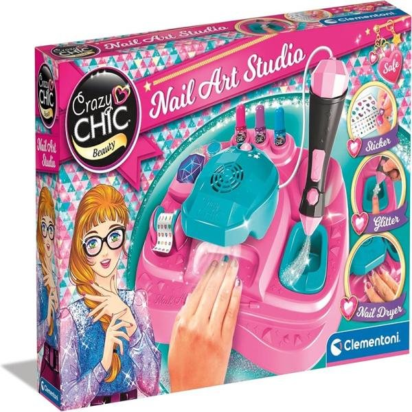 CLEMENTONI CRAZYCHIC NAIL ART STUDIO B/O - 18730
