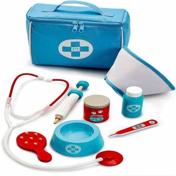 ELC WOODEN MY LITTLE VET SET - 200208