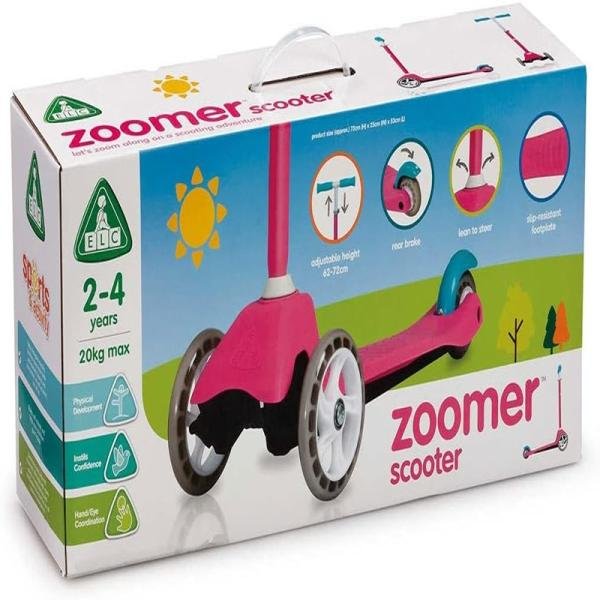 ELC OUTDOOR JNR SCOOTER 3IN1 PINK - 200310
