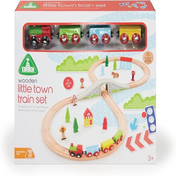 ELC WOODEN FIGURE 8 TRAIN SET - 200412