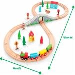 ELC WOODEN FIGURE 8 TRAIN SET - 200412