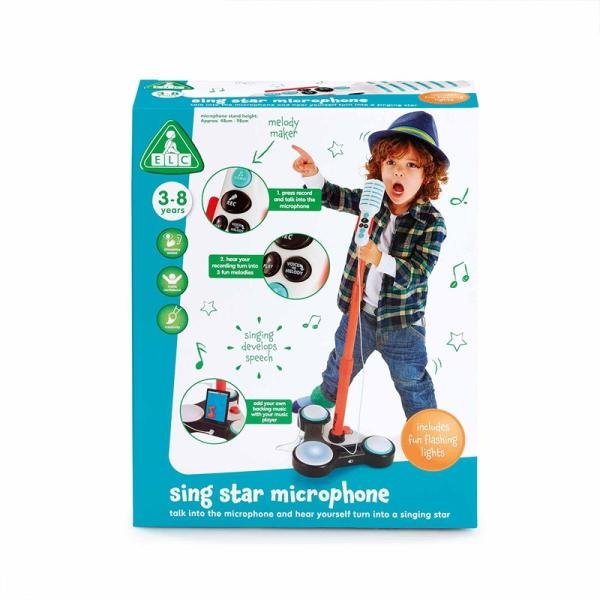 ELC MUSIC SING STAR MIC V21 B/O - 200493A