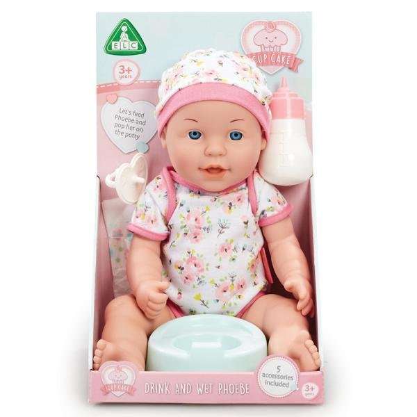ELC CUPCAKE DRINK AND WET DOLL - 200866