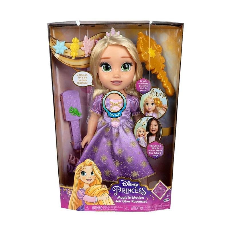 JAKKS DPRINCESS RAPUNZEL DOLL HAIRSTYLE ANMTNC - 217291