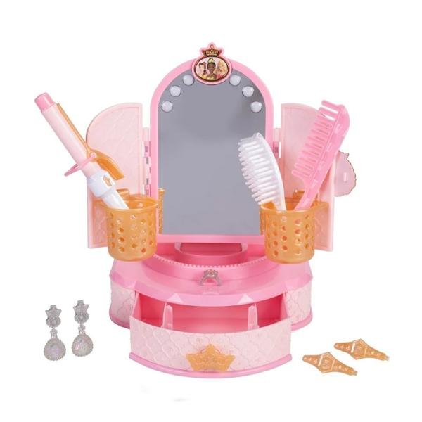 JAKKS DPRINCESS STYLE HAIR&MAKEUP MIRROR B/O - 228784