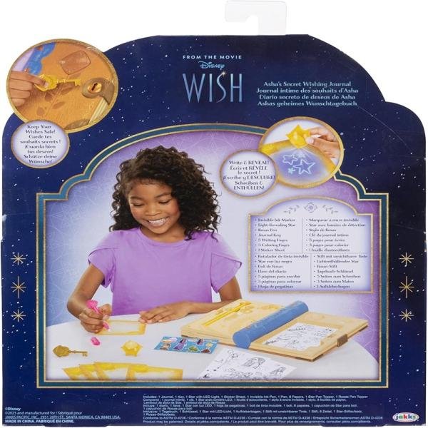 JAKKS WISH ASHA FEATURE JOURNAL B/O - 230074