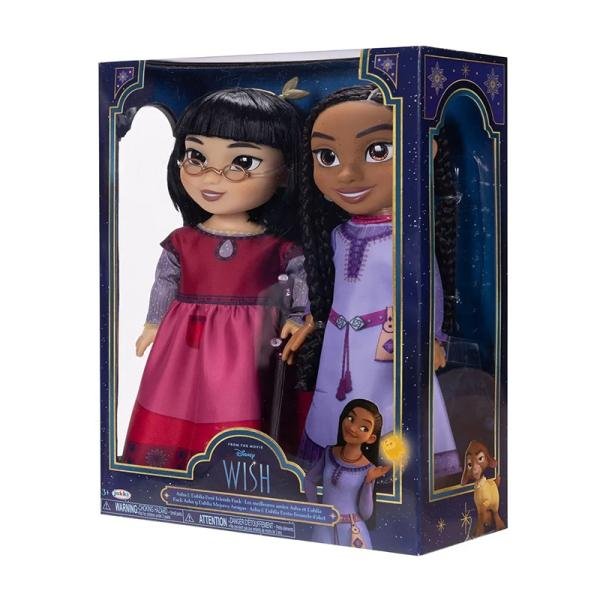 JAKKS WISH DOLL ASHA&DAHLIA 2PACK 38CM - 231324
