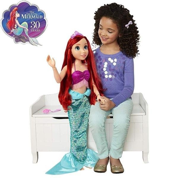 JAKKS DPRINCESS ARIEL DOLL PLYDATE W/ACCES 32" - 237044