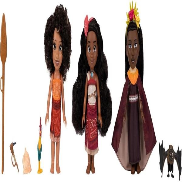 JAKKS MOANA2 MOANA&FRIENDS PETITE SET 6" - 237706