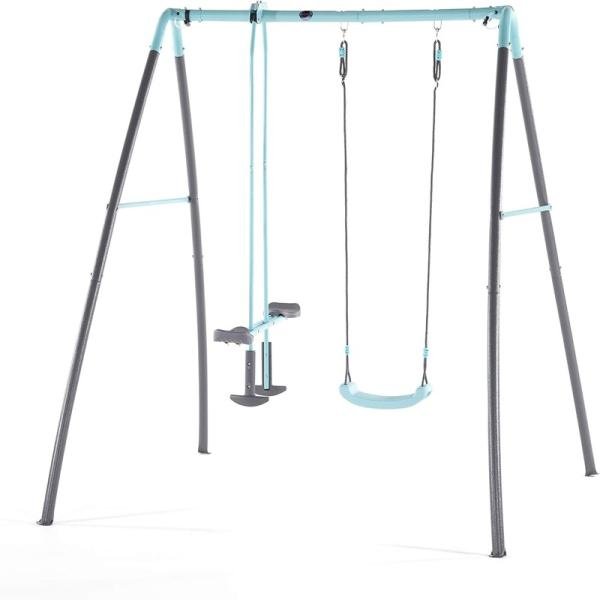 PLUM METAL SINGLE SWING AND GLIDER WITH. - 27626