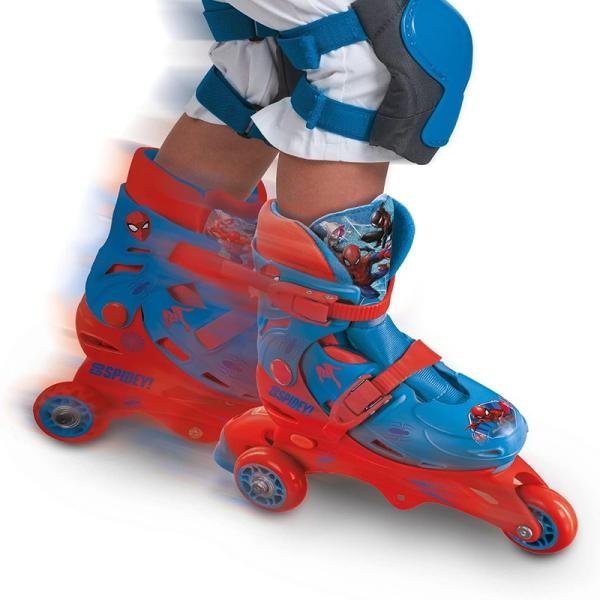 MONDO ROLLER SPIDERMAN TRI INLINE SKATES - 28631