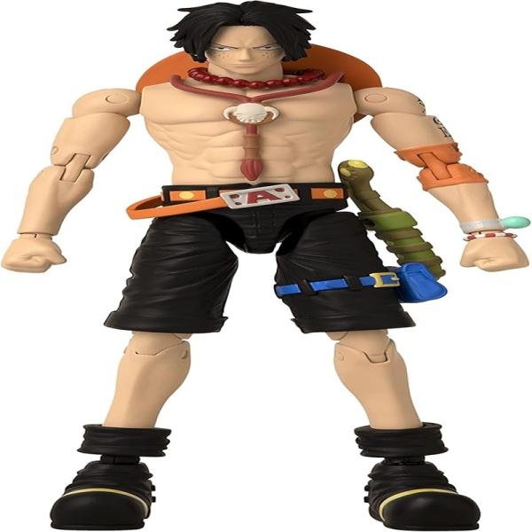 BANDAI ANIME HEROES ONEPIECE PORTGAS D ACE 6.5" - 36934