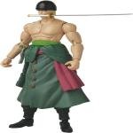 BANDAI ANIME HEROES ONEPIECE R.ZORO 3SWORD 6.5" - 37052