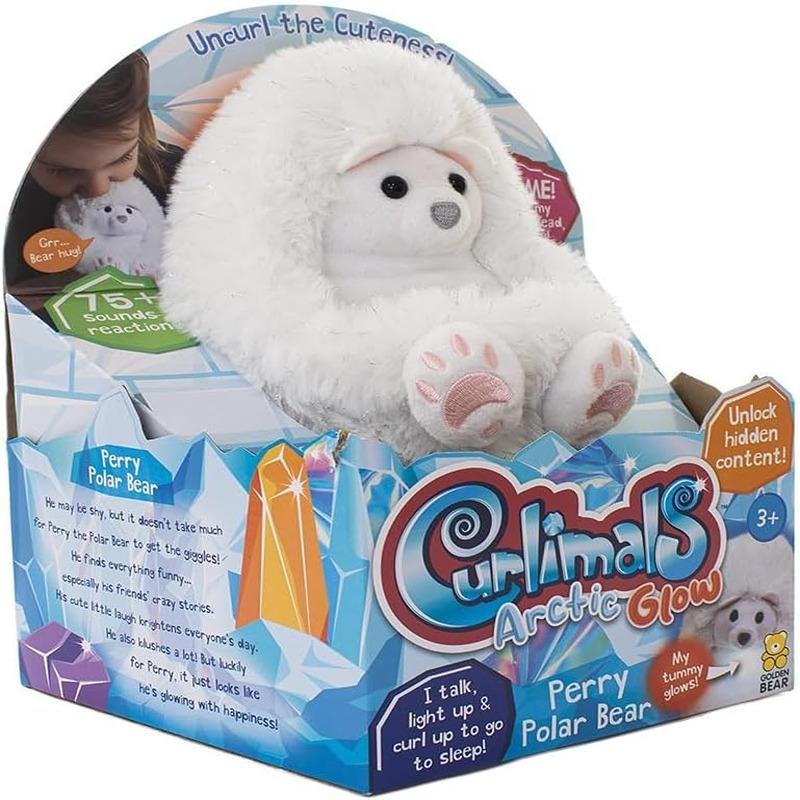 GOLDEN CURLIMALS ARTIC GLOW PERRY POLAR BEAR - 3725