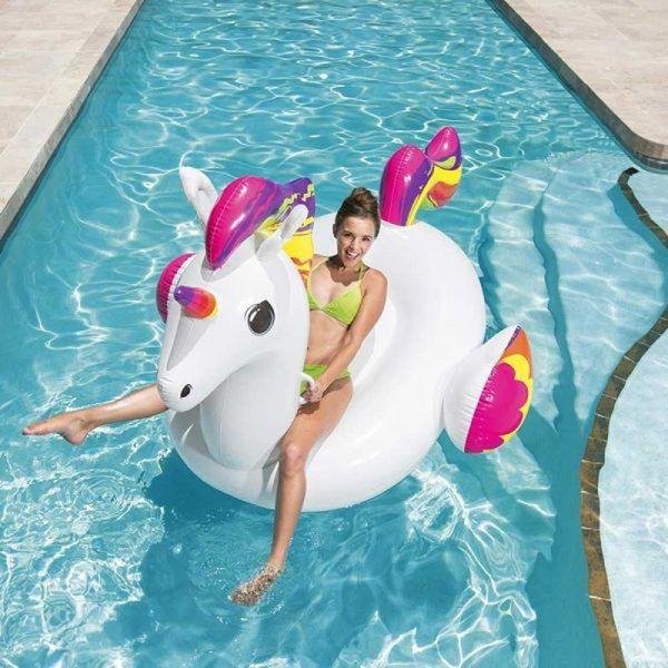 Bestway BWAY RIDER SUPERSIZED UNICORN 224X164 - 41113BW