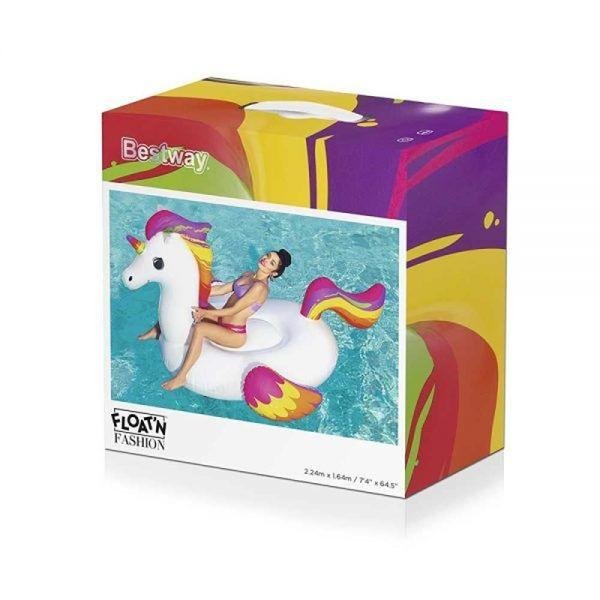 Bestway BWAY RIDER SUPERSIZED UNICORN 224X164 - 41113BW